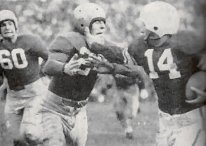 Cletus Fischer vs Notre Dame 1948 South Platte Spread